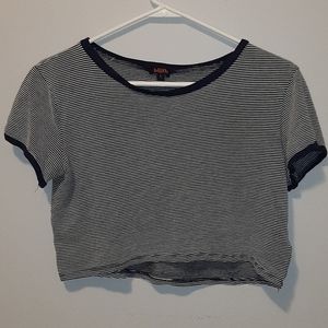 Striped Crop Top